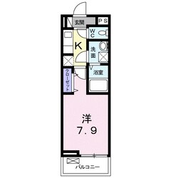 高田本山駅 徒歩14分 2階の物件間取画像